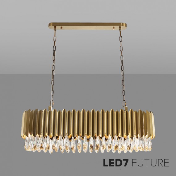 Ritz - Facet Clarissa Oval Chandelier